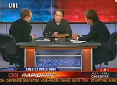 spin alley crossfire|On this day 10 years ago, Jon Stewart destroyed Crossfire.